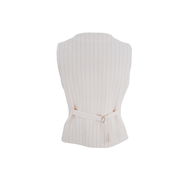 Forudbestilling - Black Colour - Bcchicago Tailored Vest - Off White Veste 