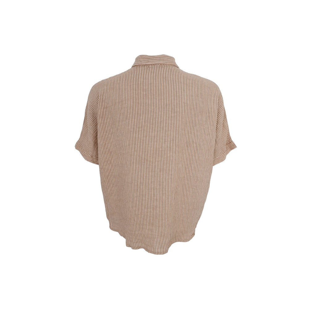 Forudbestilling - Black Colour - Bcmelina Linen Wing Shirt - Desert Skjorter 