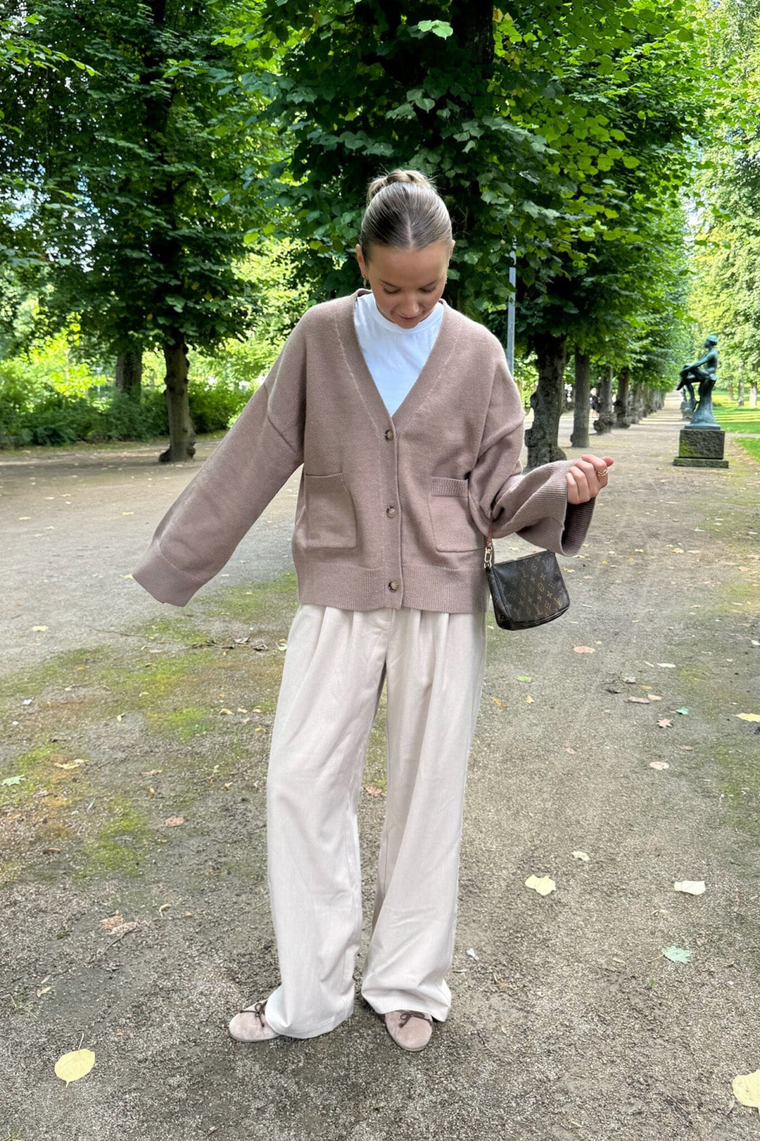 Forudbestilling - BYIC - Claraic Pants - beige Beige Bukser