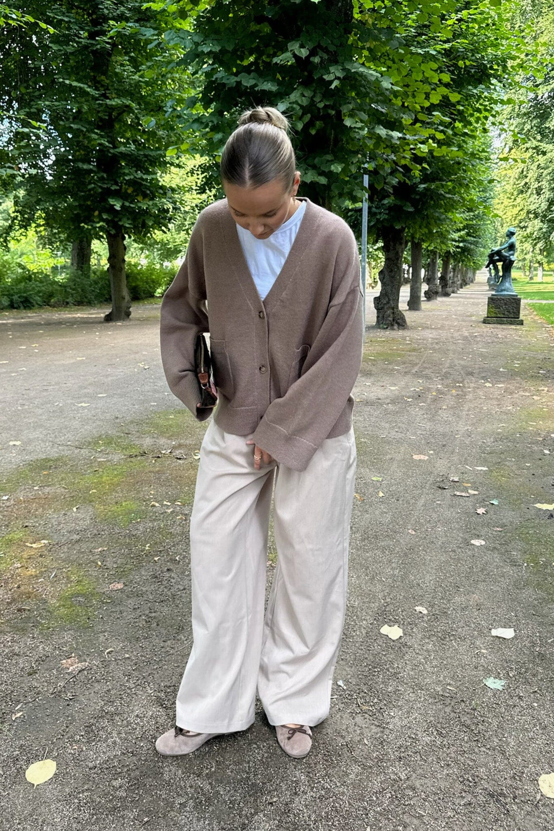 Forudbestilling - BYIC - Claraic Pants - beige Beige Bukser