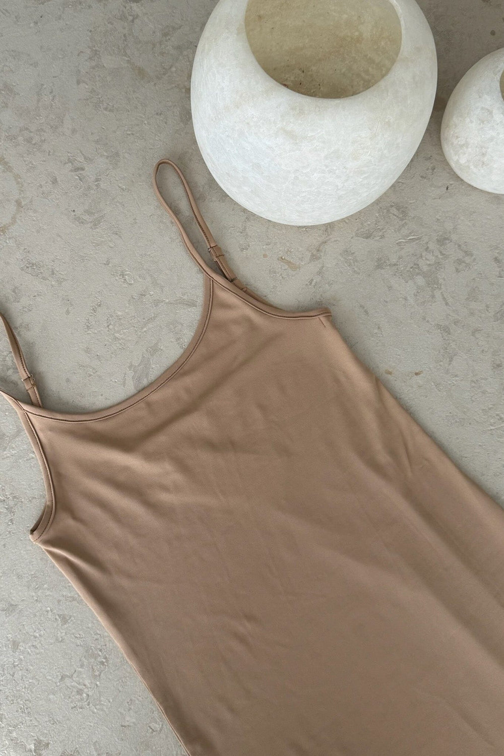 Forudbestilling - BYIC - Emmaic Slip Dress - beige Beige Kjoler