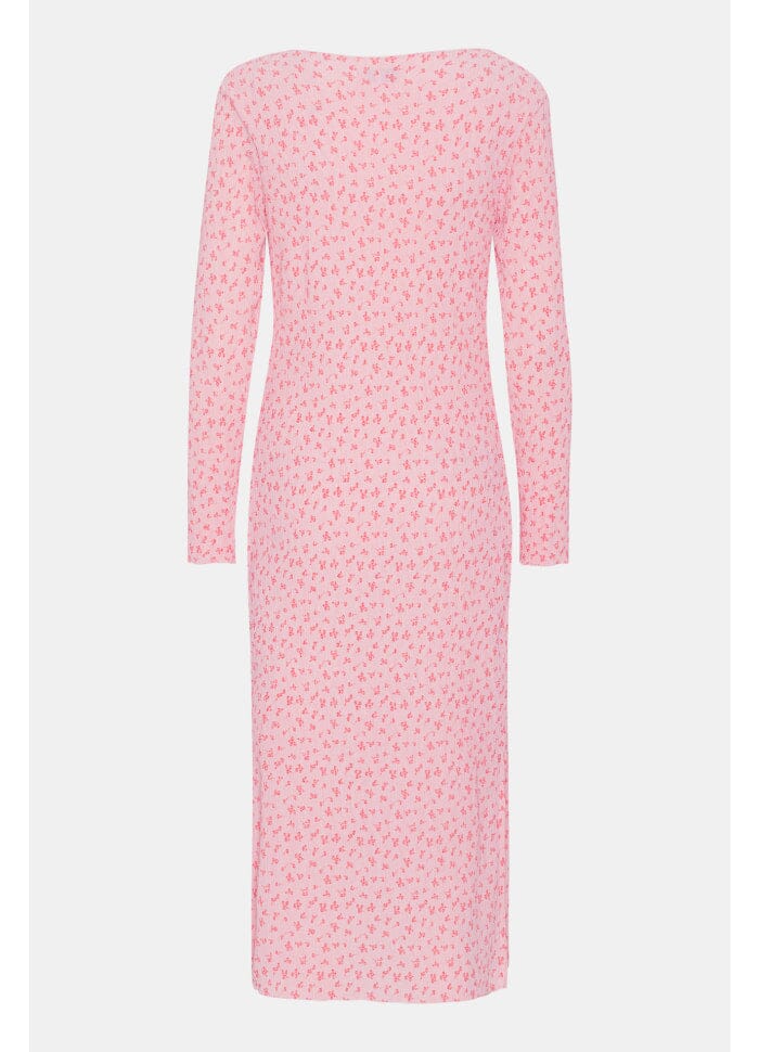 Forudbestilling - BYIC - Odaic Dress - ptb Pink Tiny Blossom Kjoler 