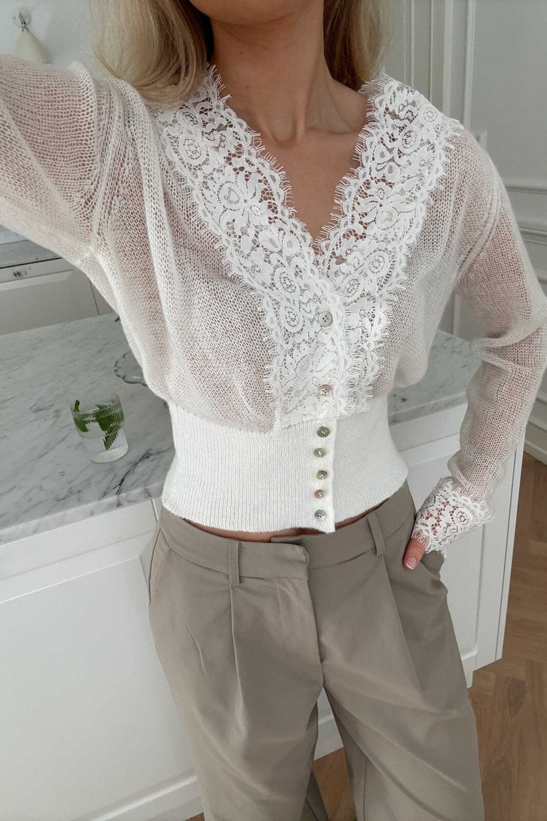 BYIC - Stellaic Cardigan 2025 - White