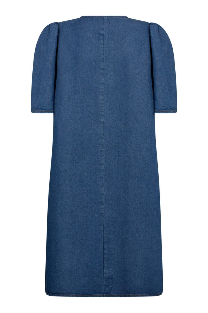 Co´Couture - Denimcc V-Dress 36552 - 552 - Denim Blue