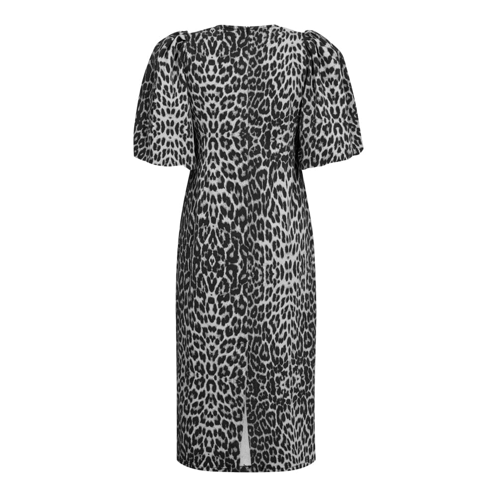 Forudbestilling - Co´couture - Leocc Puff Dress 36350 - 140 Dark Grey Kjoler