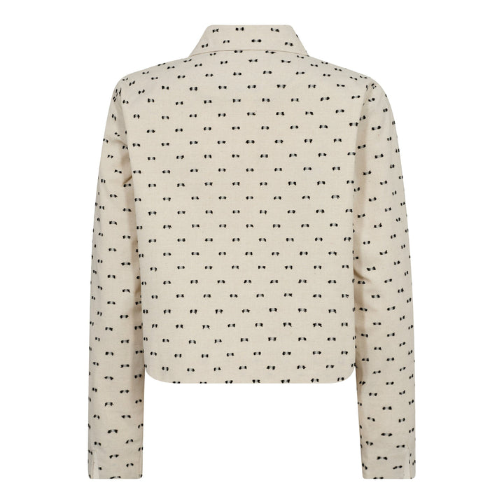 Forudbestilling - Co´couture - Pixiecc Crop Jacket 30277 - 11 Off White Jakker