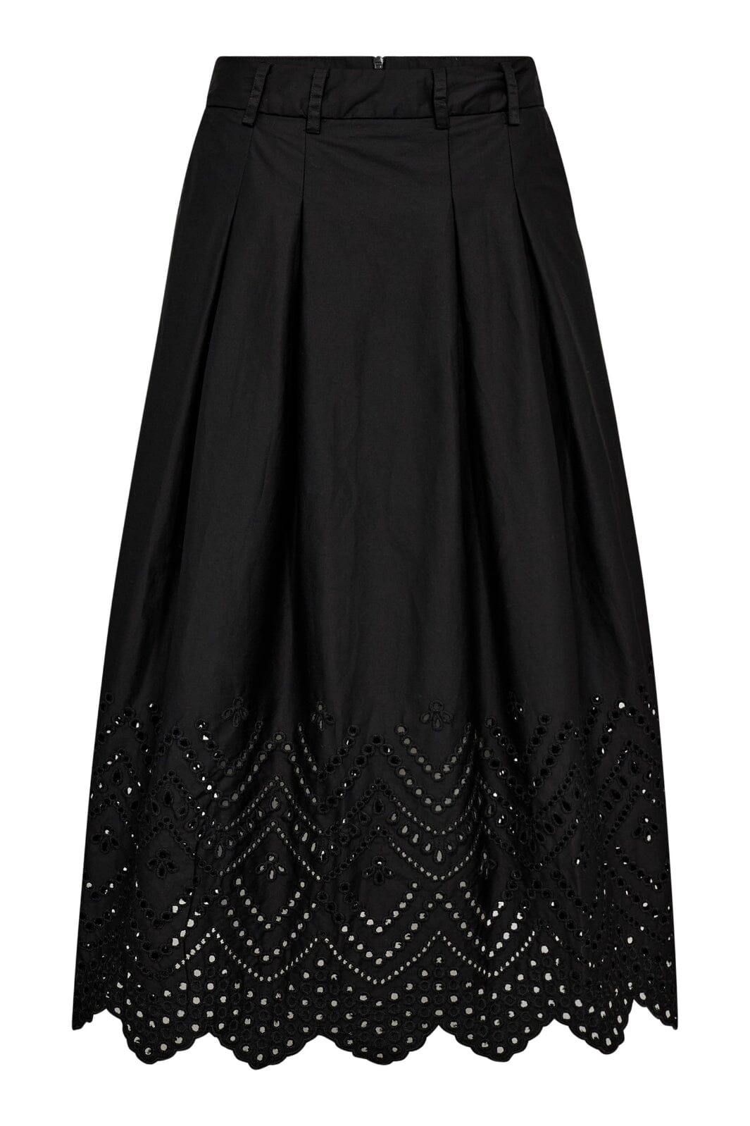 Forudbestilling - Co´Couture - Poppycc Anglaise Skirt 34203 - 96 - Black