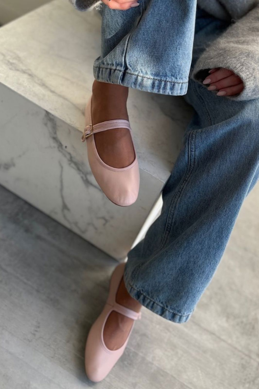 Forudbestilling - Copenhagen Shoes - Dreams CS8369 - 1738 - Nude Ballerinaer