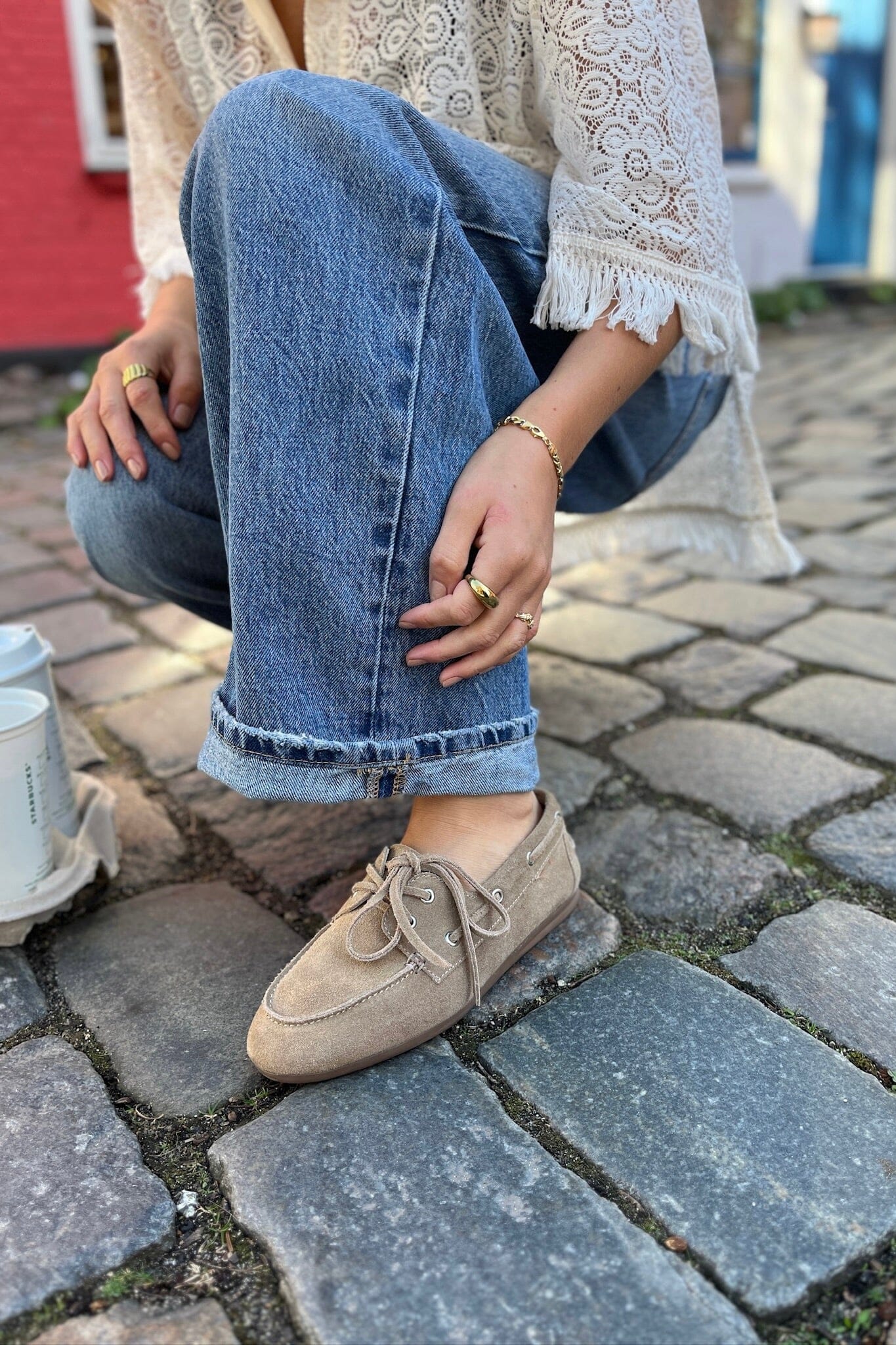 Copenhagen Shoes - Sky And Diamonds 24 Suede CS8358 - 00068 - Beige (Beige 132 Bis)
