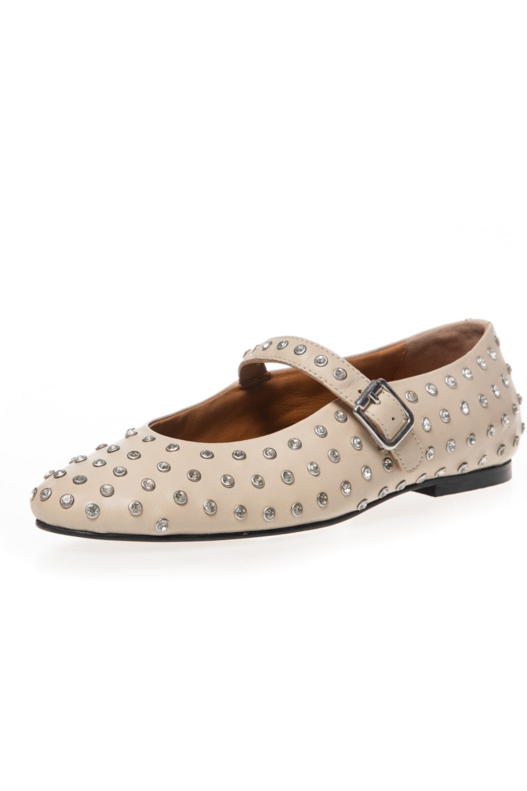 Forudbestilling - Copenhagen Shoes - The Lovely Move CS8414 - 0002 Beige Ballerinaer