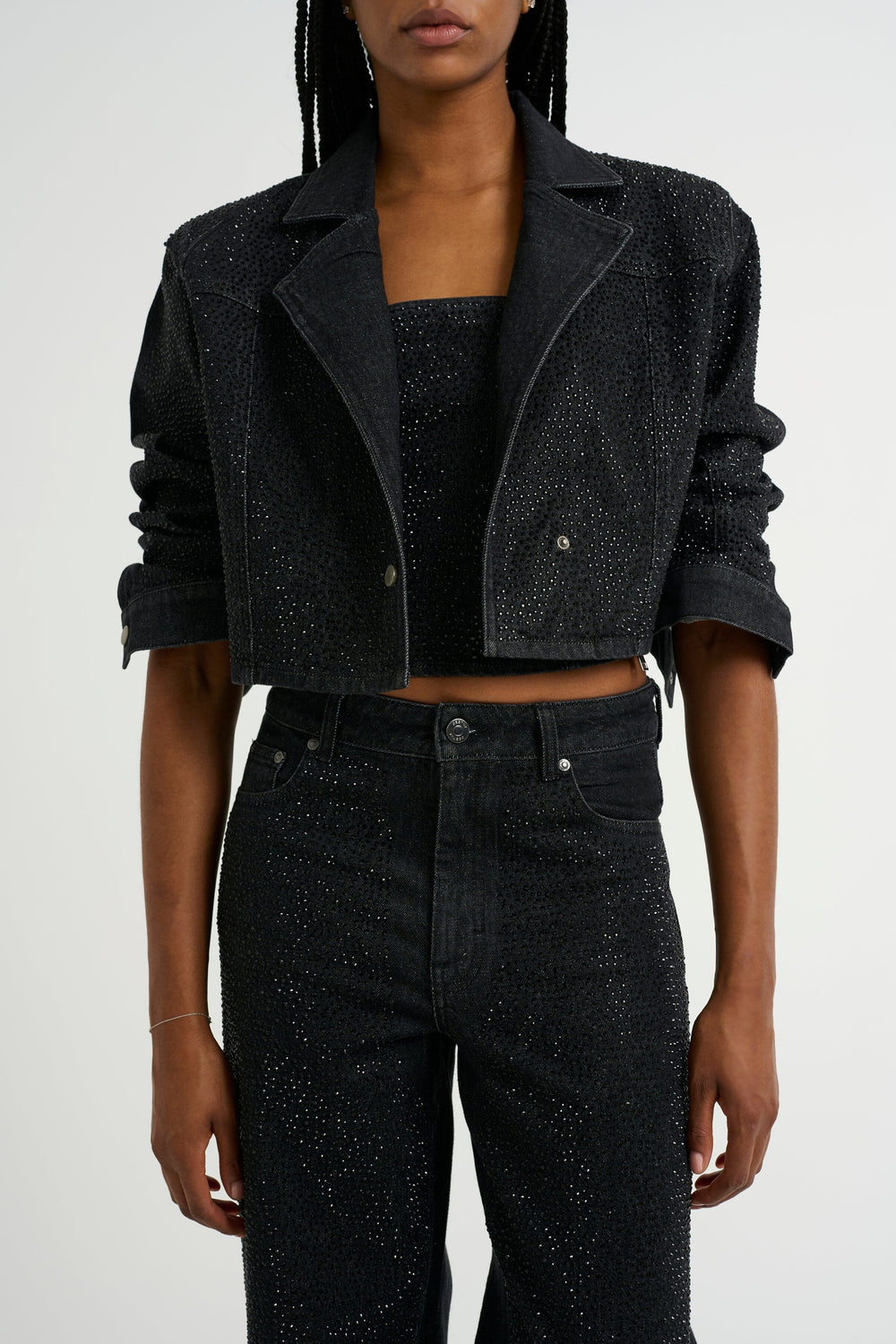 Forudbestilling - Gestuz - Zorahgz Jacket 10909562 - 106899 Dark Grey Washed/Black Stone Jakker
