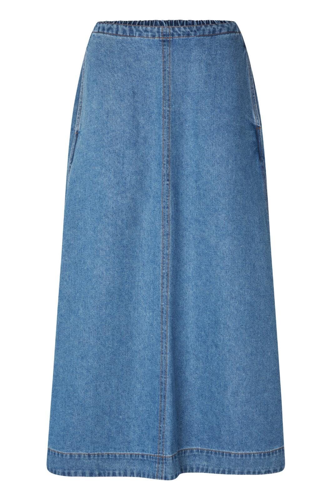 Forudbestilling - Global Funk - Junea-G - 951 Mid Vintage Blue Nederdele