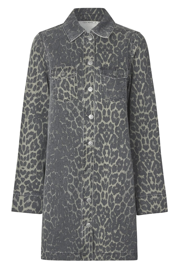 Forudbestilling - Global Funk - Mira Ls-G - P83 Dark Leopard Mist Kjoler