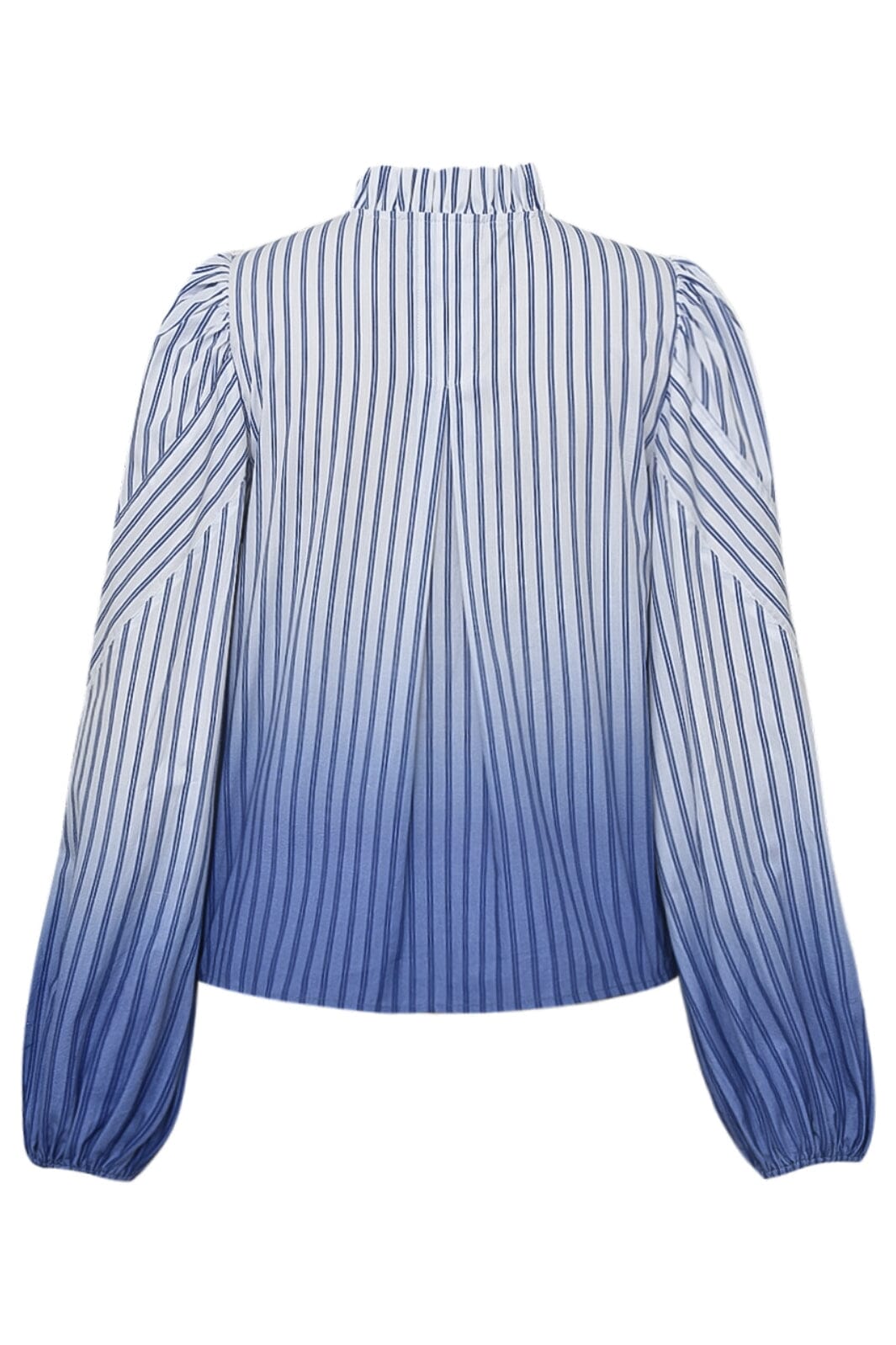 Forudbestilling - Gossia - Kanyago Shirt - Blue Stribe Ombre Skjorter