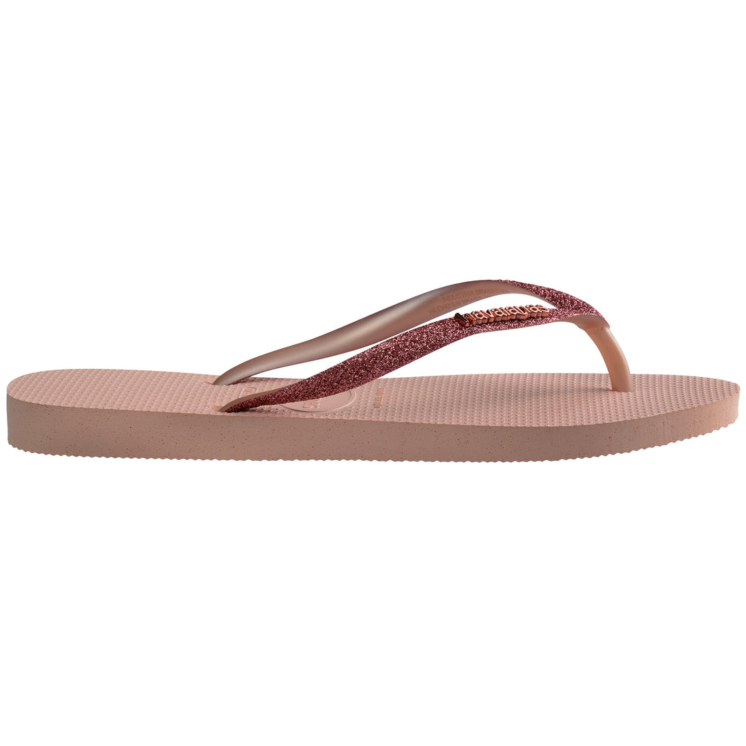 Forudbestilling - Havaianas - Slim Glitter II - Pink/Pink Badesandaler 