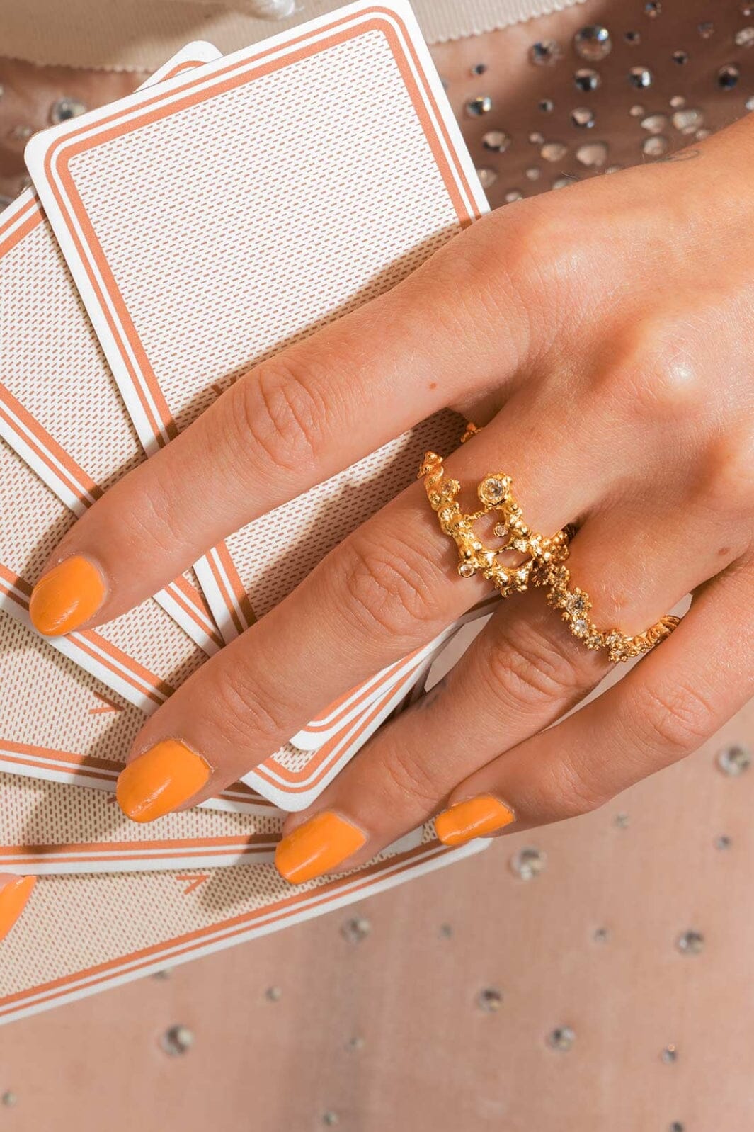 Forudbestilling - House Of Vincent - Adagio Spin Ring - Gilded Ringe