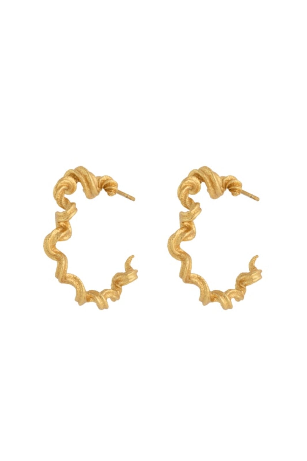 Forudbestilling - House Of Vincent - Alchemy Hoop Earrings - Gilded Øreringe