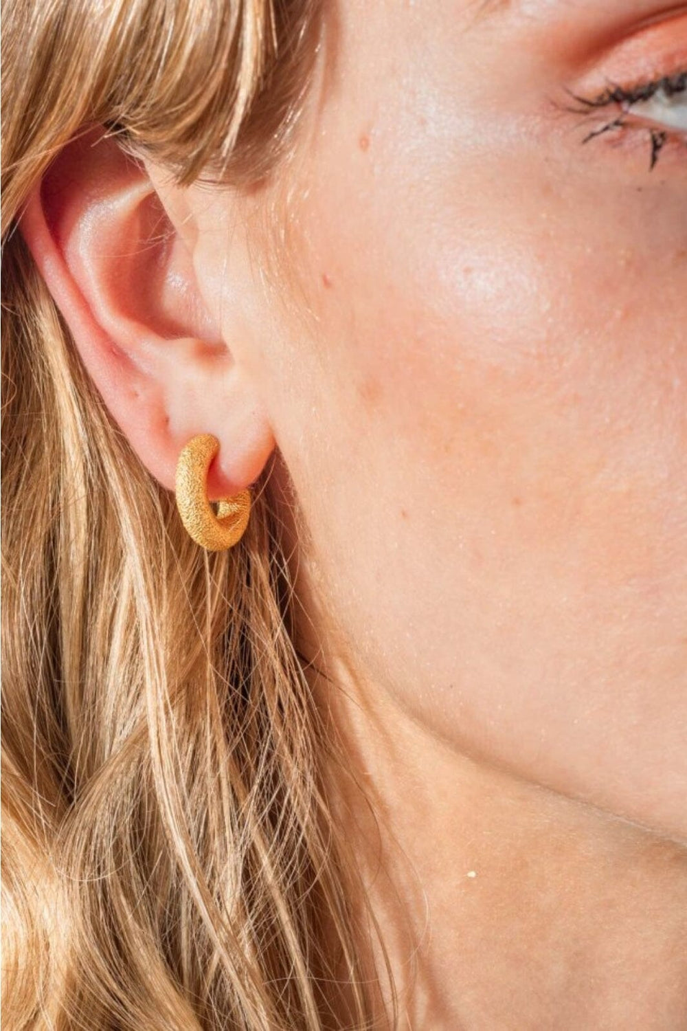 Forudbestilling - House Of Vincent - Asphodele Hoop Earrings - Gilded Øreringe