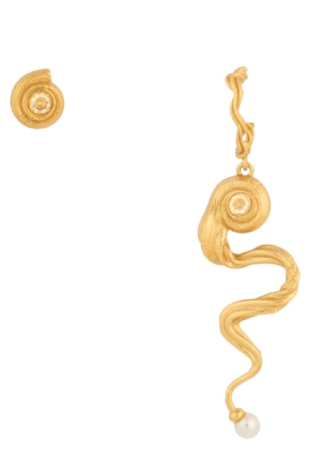 Forudbestilling - House Of Vincent - Tale Of Palaemon Earrings - Gilded Øreringe