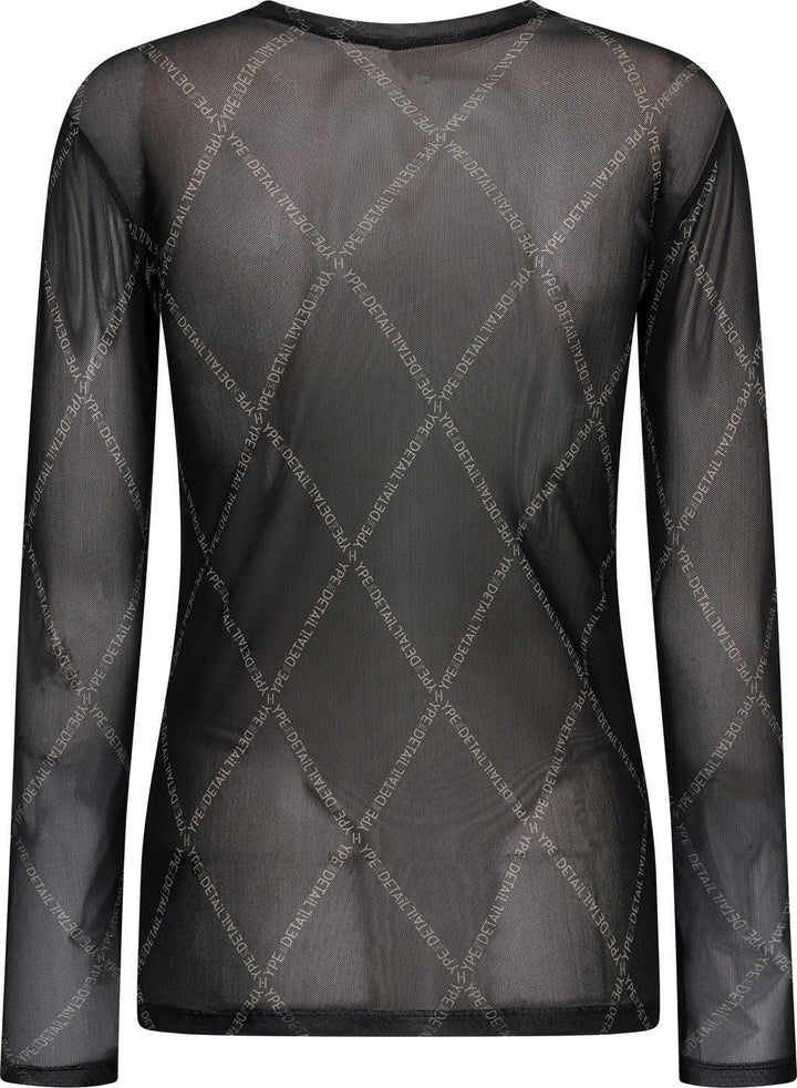 Forudbestilling - Hype The Detail - Blouse W/Print 320-14 - 13 - Sort Bluser