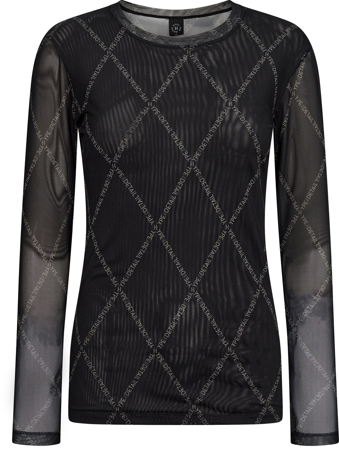 Forudbestilling - Hype The Detail - Blouse W/Print 320-14 - 13 - Sort Bluser
