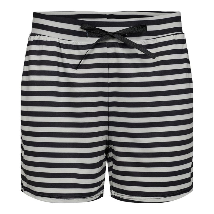 Forudbestilling - Liberte - Alma-Shorts - Black Creme Stripe Shorts 