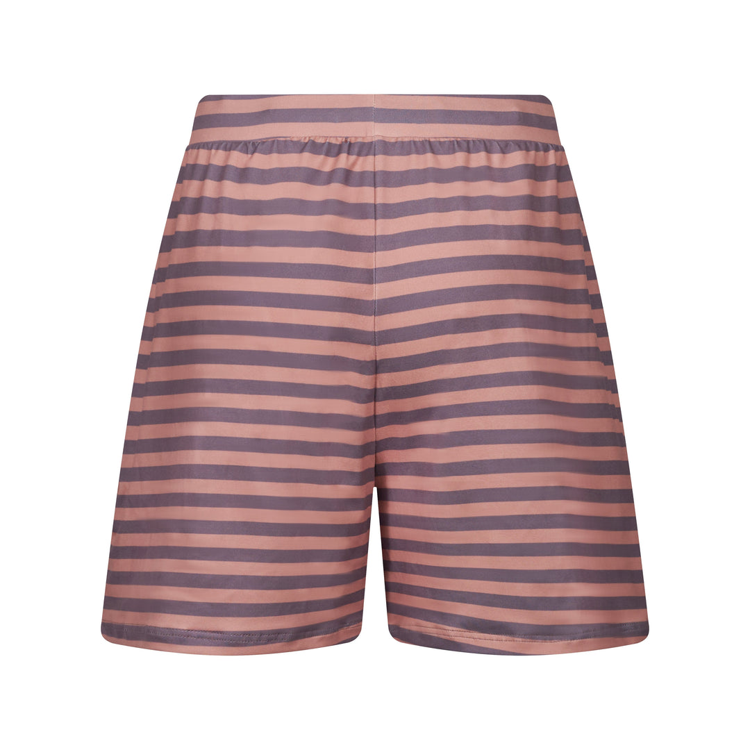 Forudbestilling - Liberte - Alma-Shorts - Brown Stripe Shorts 