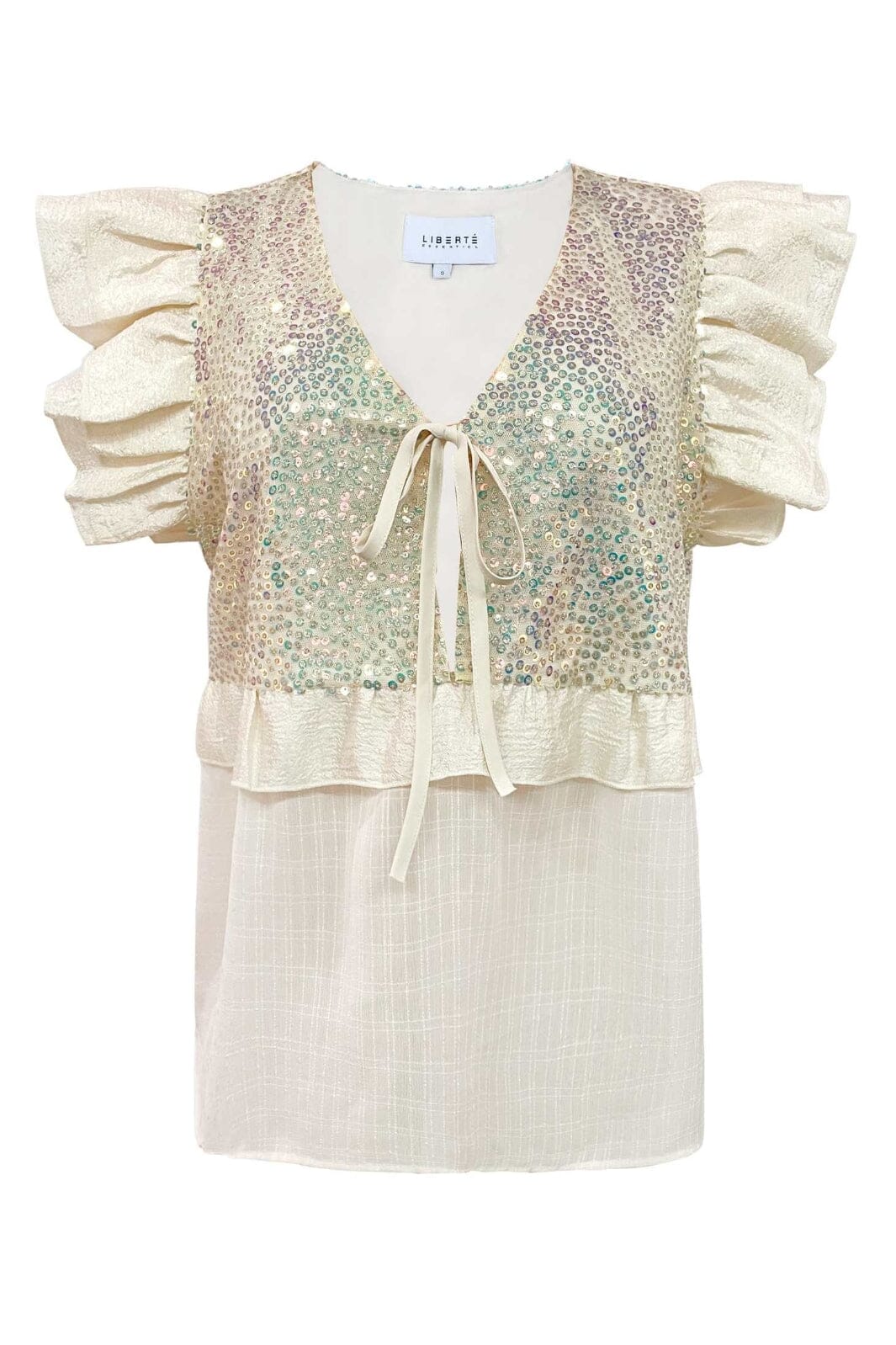 Liberte - Nor-Frill-Blouse 22235 - Ivory