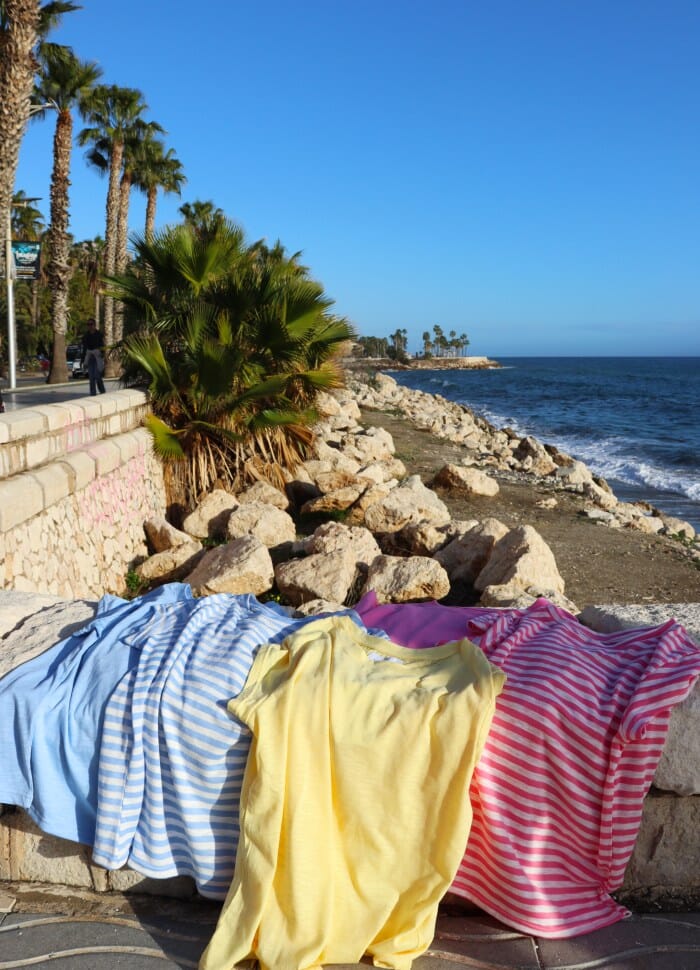 Forudbestilling - Liberte - Ulla-Stripe-Tshirt - Light Blue White Stripe T-shirts