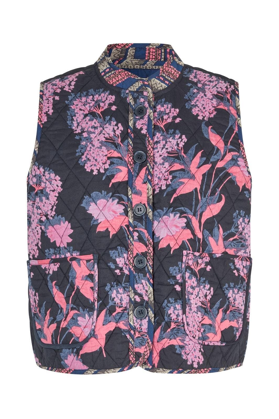 Lollys Laundry Cairo Vest - Light Stripe
