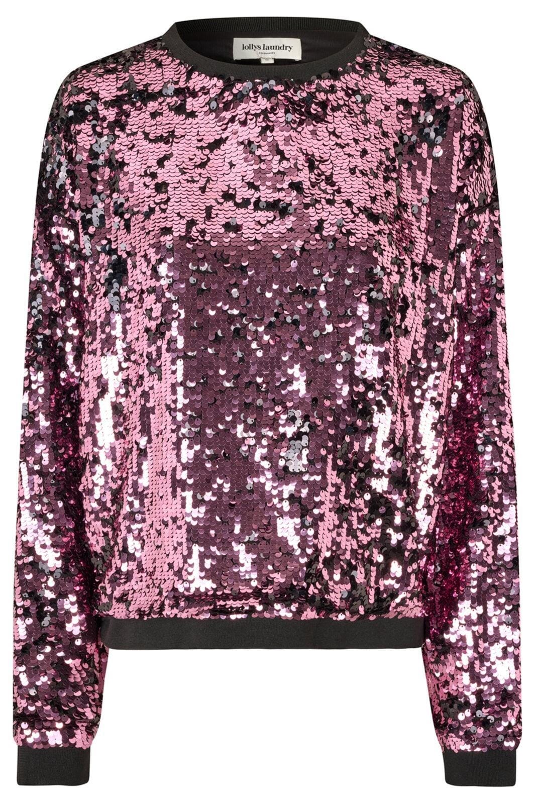 Forudbestilling - Lollys Laundry - Californiall Sweatshirt Ls Os - 84 Light Pink Sweatshirts