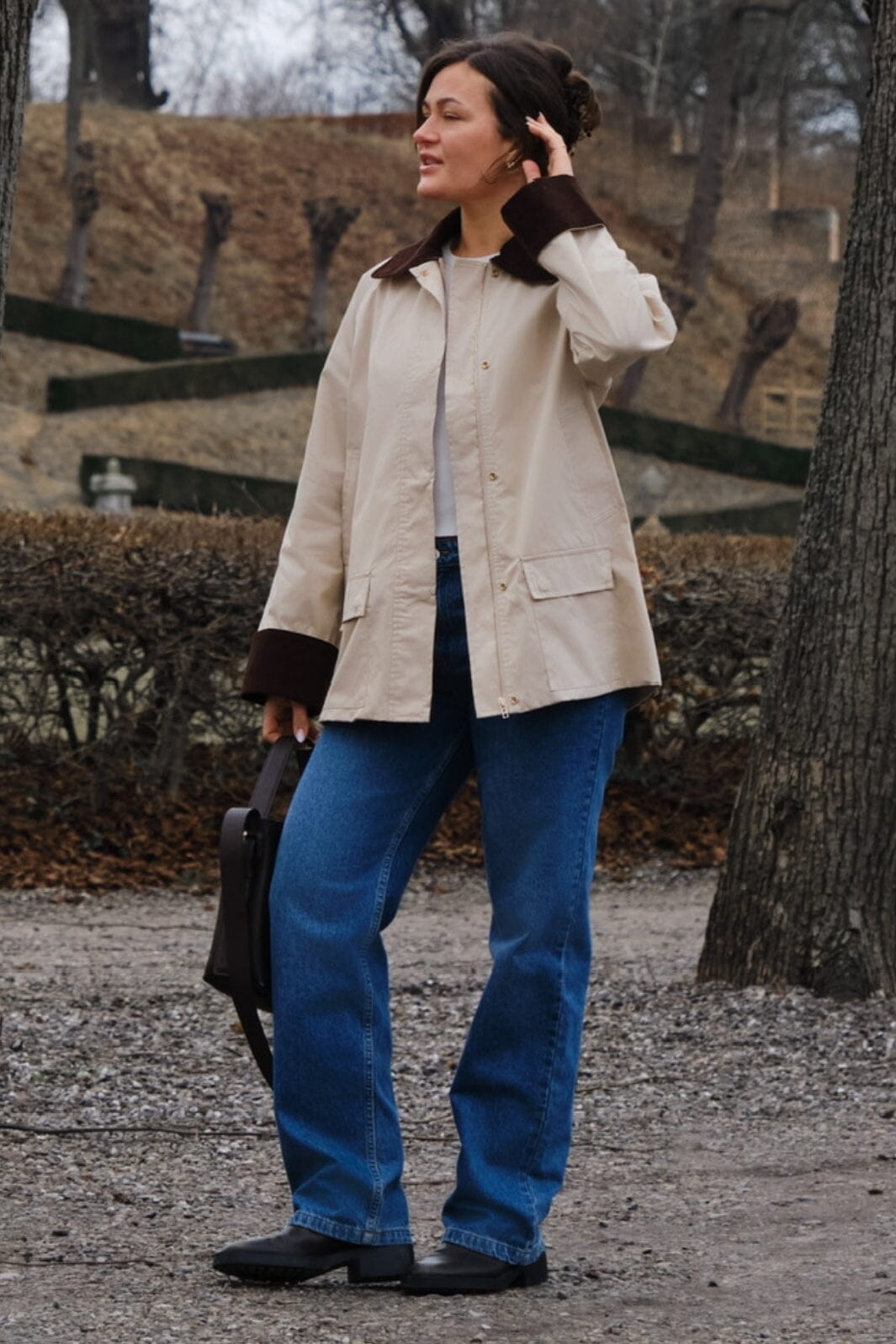 Forudbestilling - Neo Noir - Anastacia Cord Jacket 162515 - Ivory Jakker