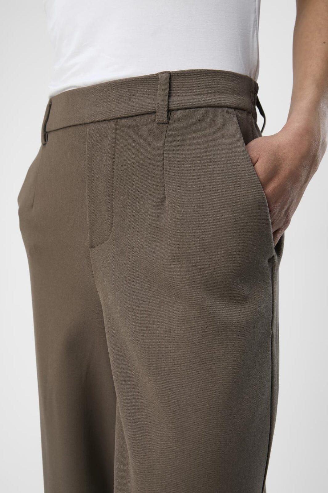 Forudbestilling - Object - Objlisa Wide Pant - 4535488 Morel