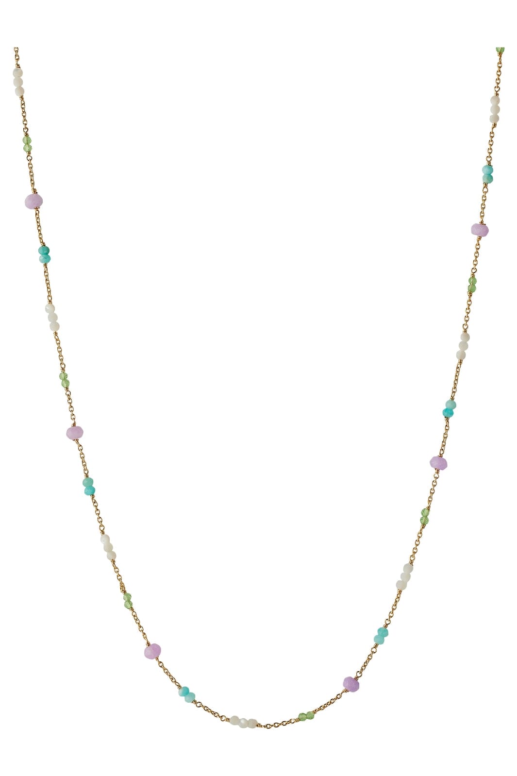 Forudbestilling - Pernille Corydon Jewellery - Sea Colour Necklace - Gold Halskæder 
