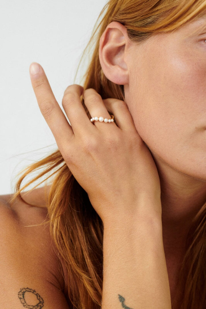 Forudbestilling - Pernille Corydon Jewellery - Sea Treasure Ring - Gold Ringe 