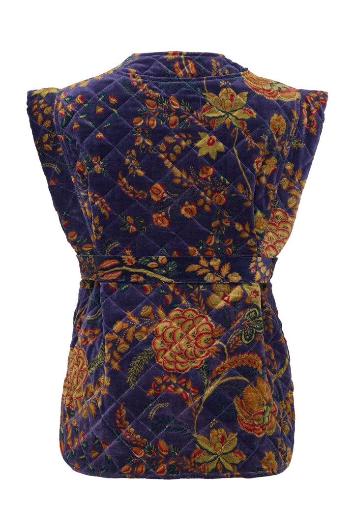 Forudbestilling - Sissel Edelbo - Cille Vest SE 1382 - Purple Delight Veste