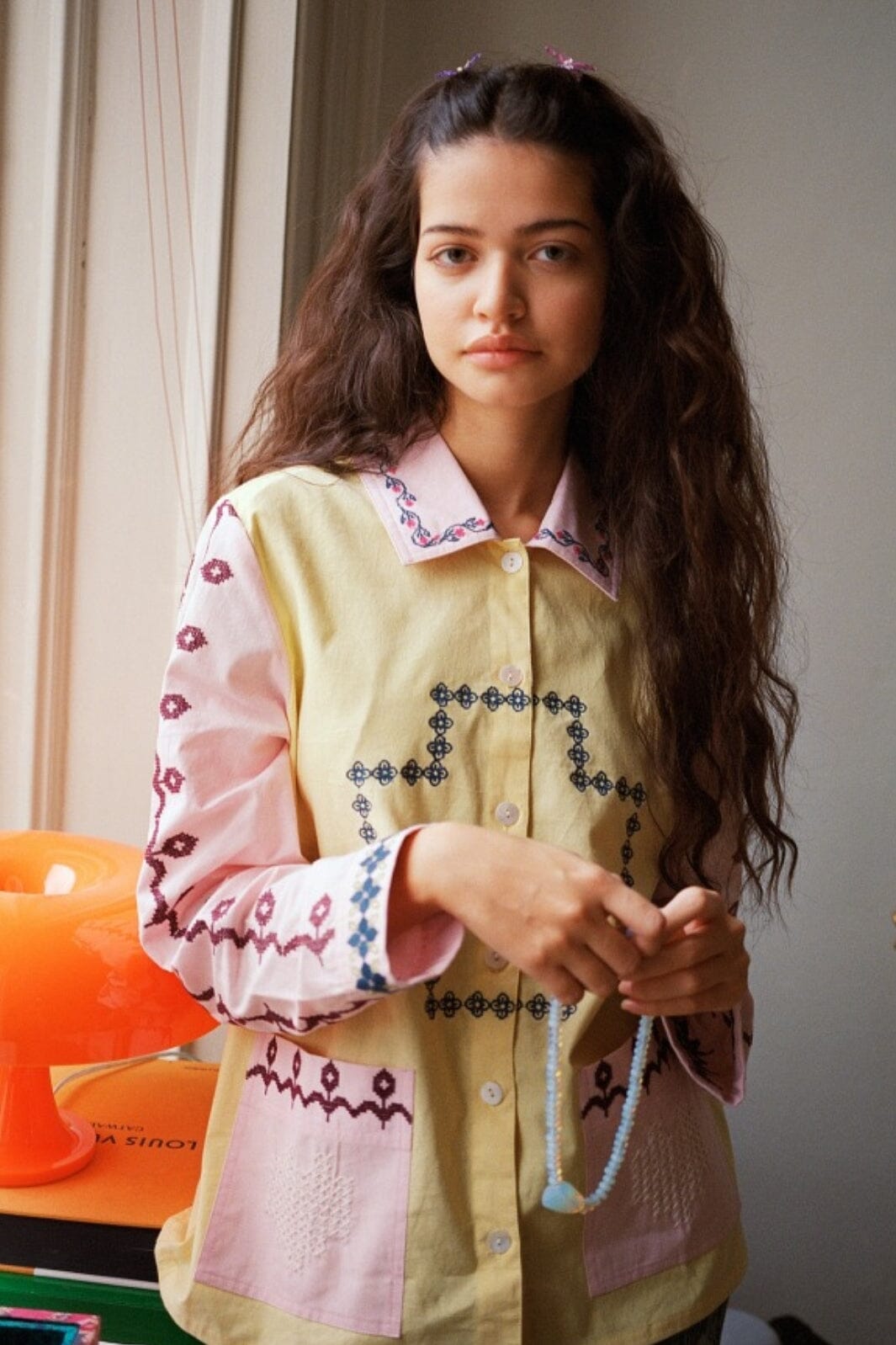 Forudbestilling - Sissel Edelbo - Louise Organic Cotton Shirt SE 1204 - Pastel Skjorter