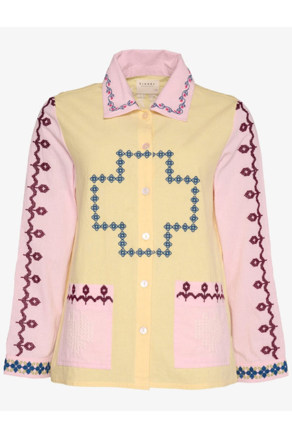 Forudbestilling - Sissel Edelbo - Louise Organic Cotton Shirt SE 1204 - Pastel Skjorter 