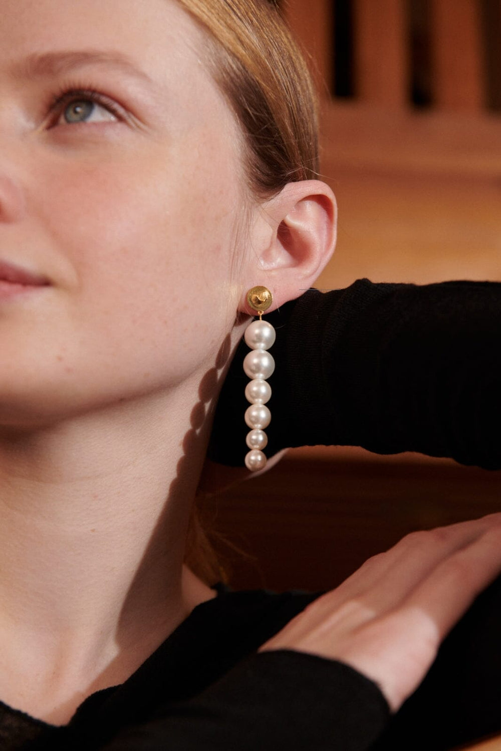 Forudbestilling - Sorelle Jewellery - Energy Earring - Forgyldt Øreringe