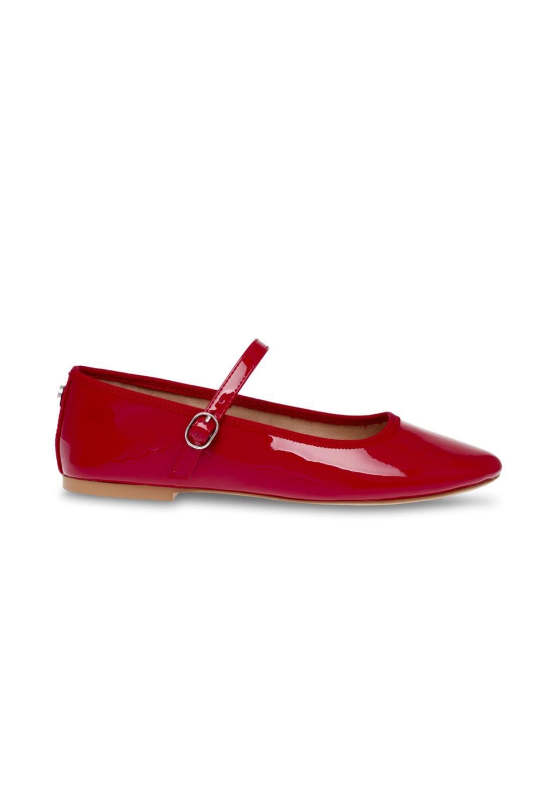 Steve Madden - Vinetta Sandal SM11003146 - 608 Red Patent Ballerinaer