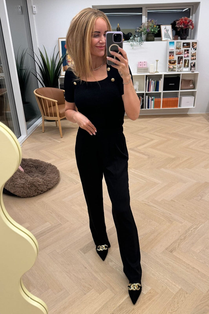 Forudbestilling - Valentin Studio - Josie Pants - Black Bukser