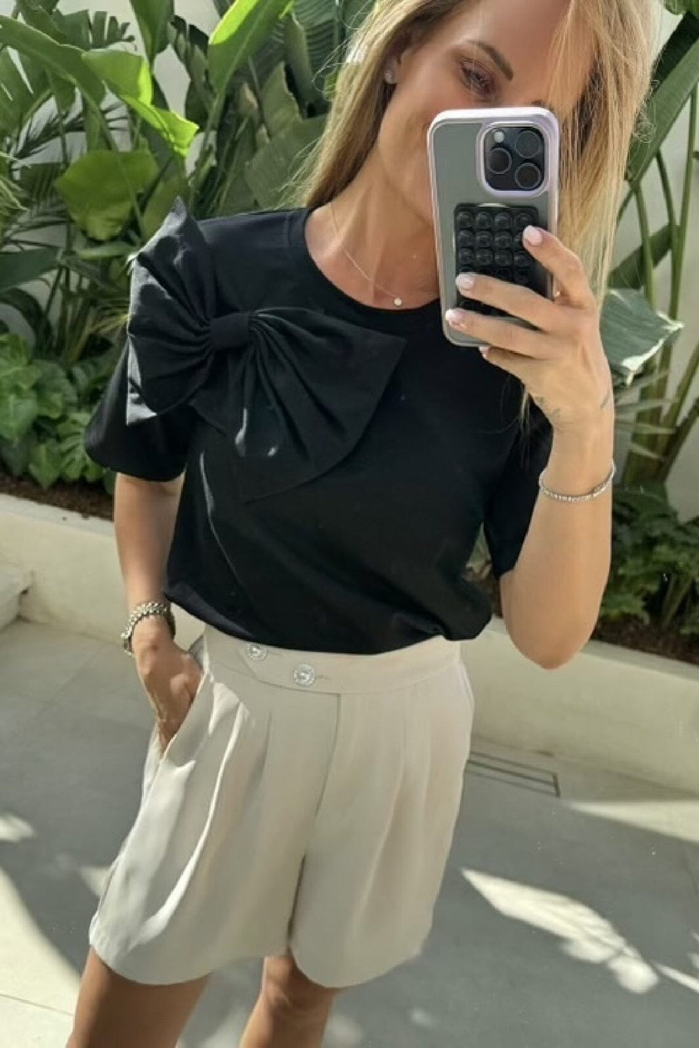 Forudbestilling - Valentin Studio - Josie Shorts - Ivory Shorts