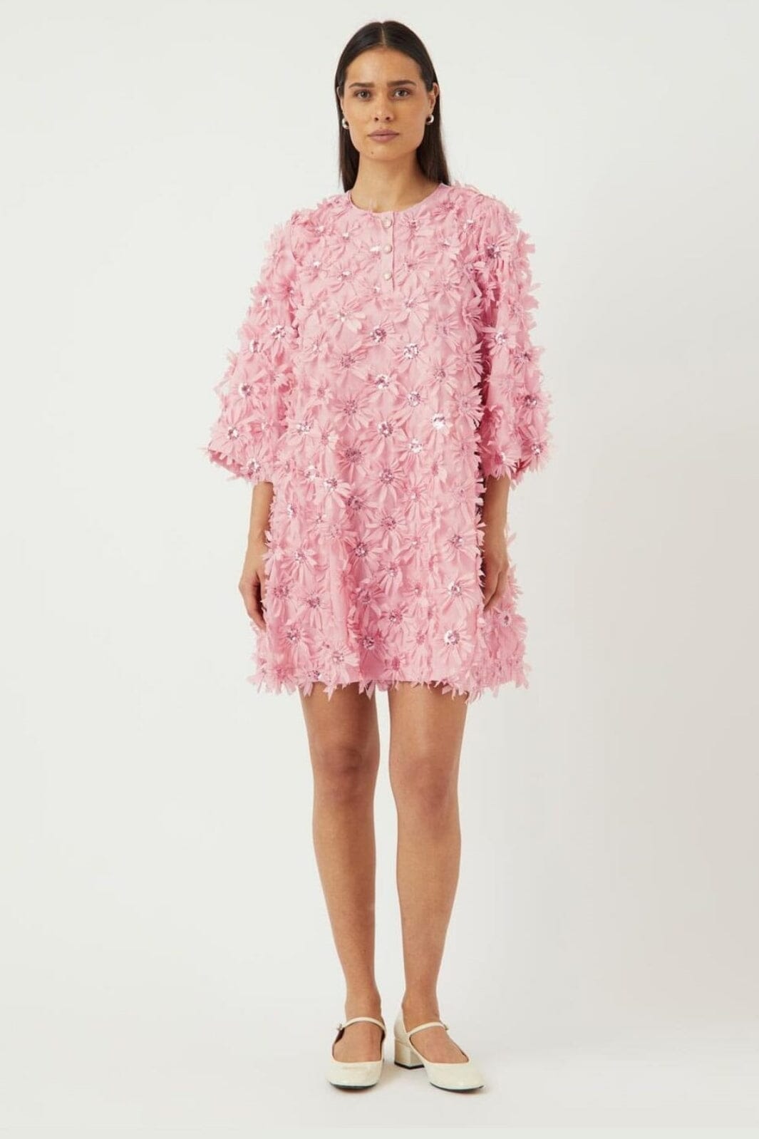 Y.A.S - Yasabelone 3/4 Dress - 4806288 Romance Rose