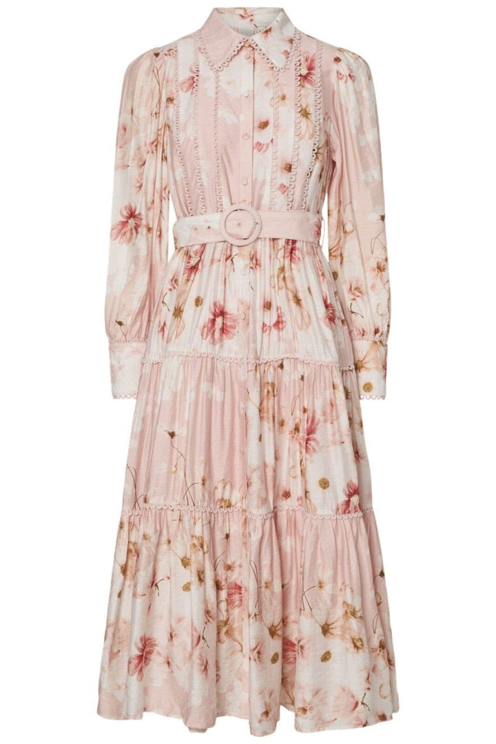 Forudbestilling - Y.A.S - Yasbilla Ls Long Dress - 4775789 Chintz Rose Billa Aop Kjoler