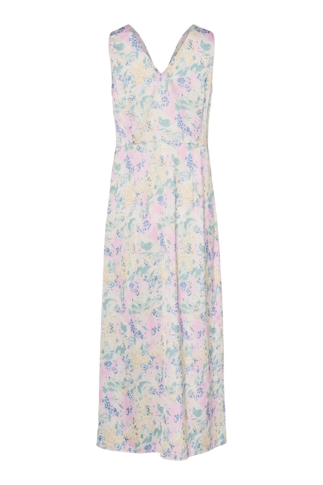 Forudbestilling - Y.A.S - Yaspella Sl Long Dress - 4851067 Gardenia Dottea Print