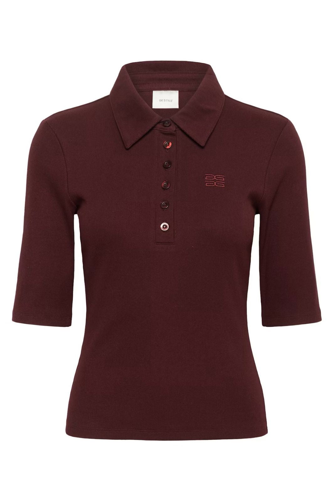 Gestuz - Gzdrew Polo Top 10910593 - 108291 - Aronia Toppe