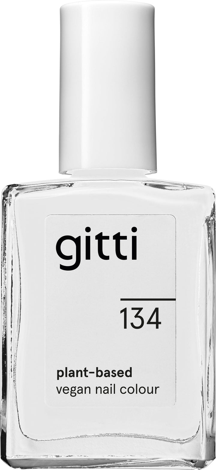 Gitti - Nail Polish 134 - White Neglelak 