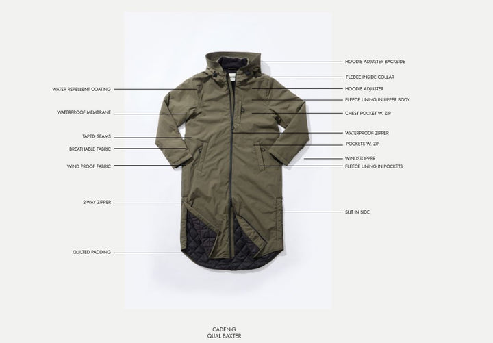 Global Funk - Caden 51148769 - 468 - Dark Coffee Jakker