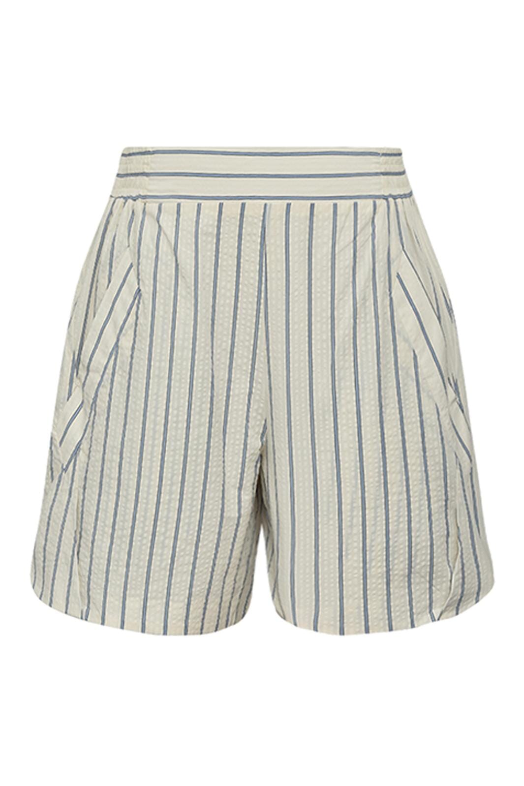 Gossia - Anigo Shorts G2440 - Creme Blue Stripes