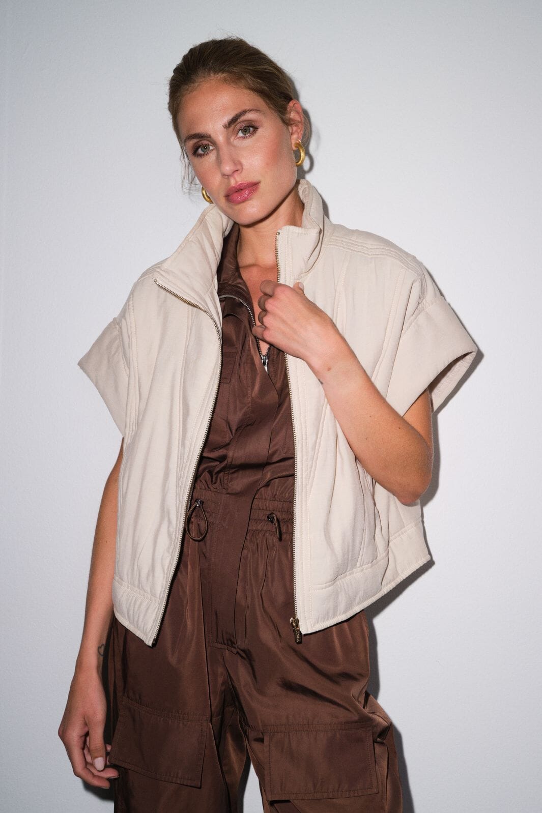 Gossia - Mussego Vest G2647 - Sand
